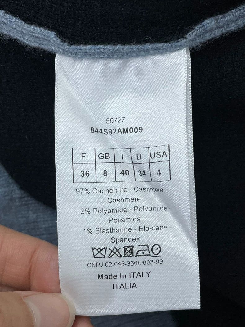 Dior Dior Blue Hooded Cashmere Sweater Size US XS / EU 42 / 0 - 5 Thumbnail