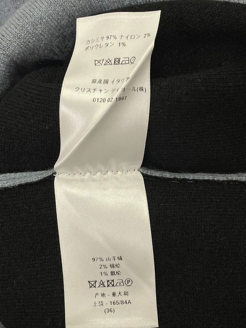 Dior Dior Blue Hooded Cashmere Sweater Size US XS / EU 42 / 0 - 6 Thumbnail
