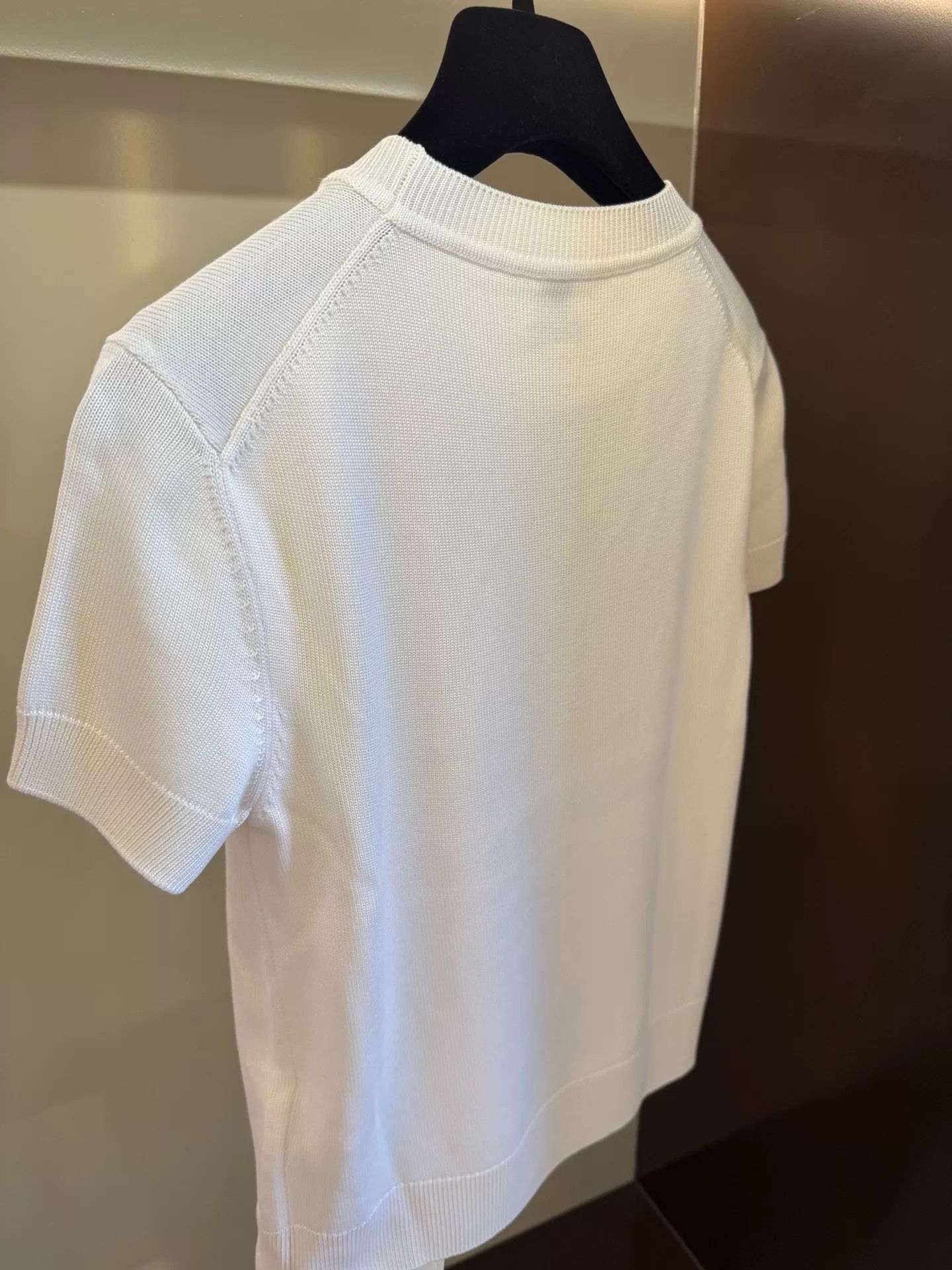 Hermes Hermes 2022 Diamond Knit Short Sleeve Size US S / EU 44-46 / 1 - 5 Thumbnail