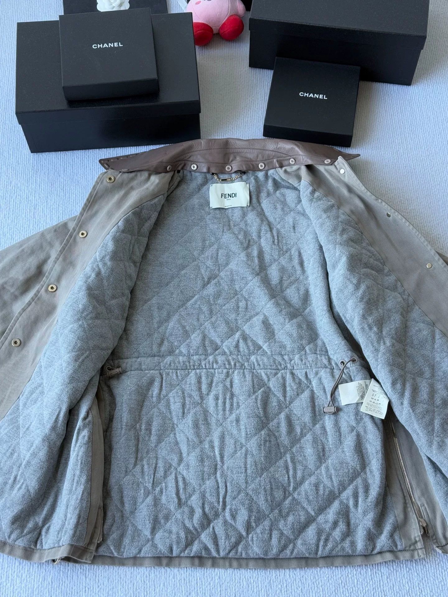 Fendi Fendi 23 Spring Patchwork Pocket Parka Size US S / EU 44-46 / 1 - 4 Thumbnail
