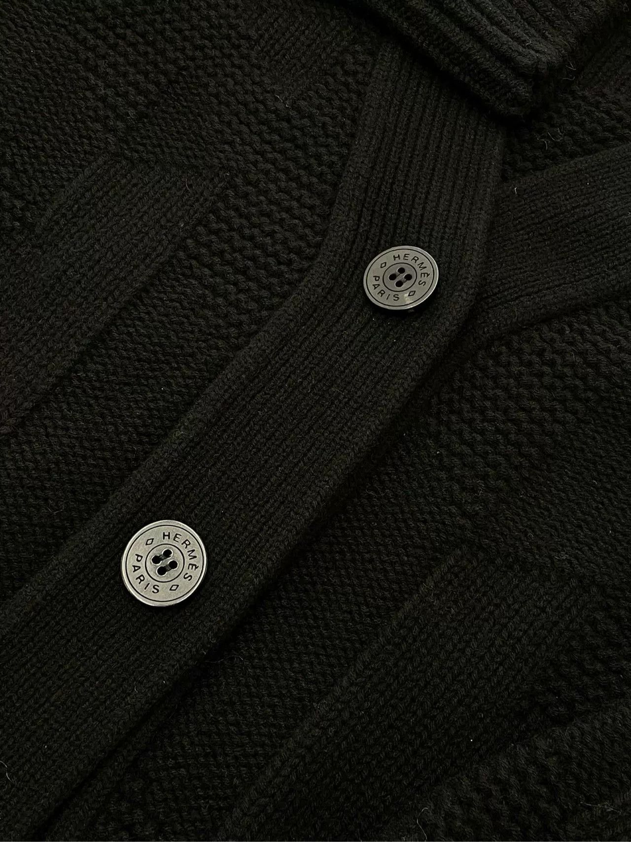 Hermes Hermes Black Knit Cardigan Size 34 Size US S / EU 44-46 / 1 - 4 Thumbnail