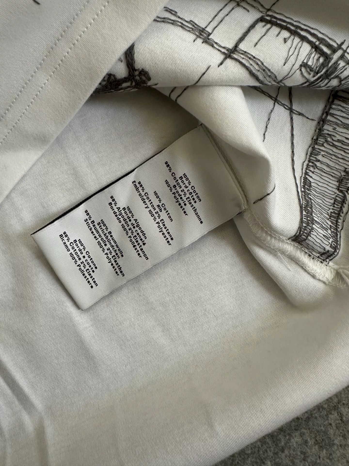 Hermes Hermes New Men's M Graffiti T-shirt Size US M / EU 48-50 / 2 - 4 Thumbnail
