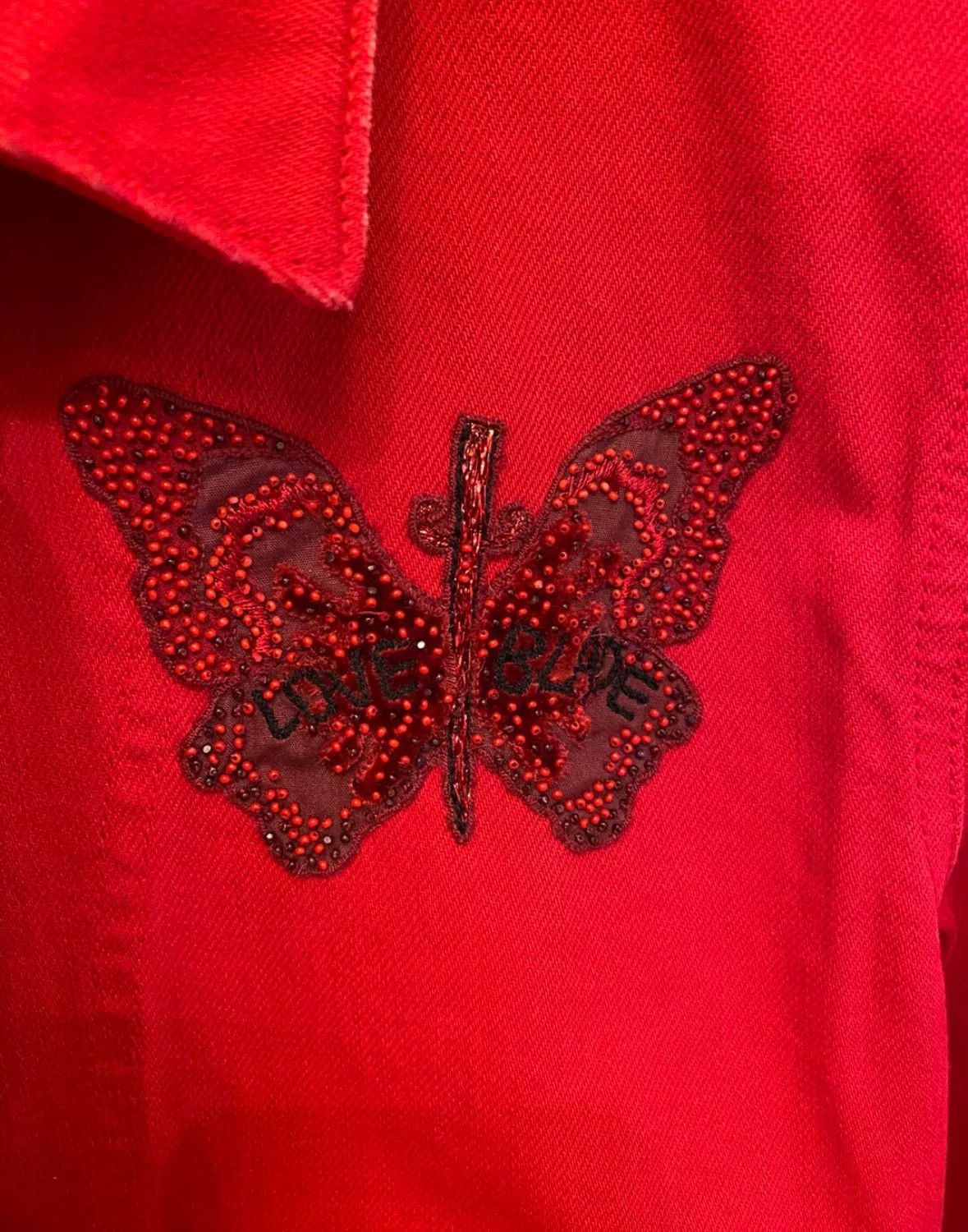 Valentino Valentino Embroidered Butterfly Jacket Size US S / EU 44-46 / 1 - 4 Thumbnail