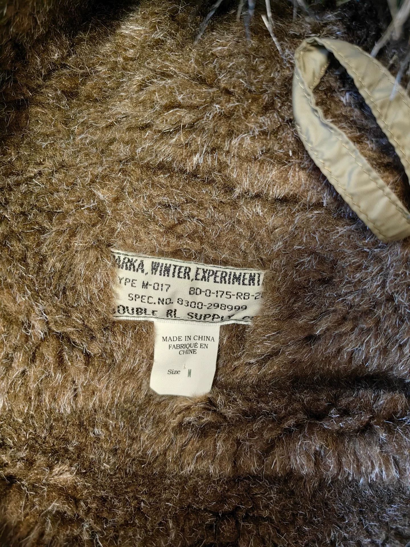 RRL Ralph Lauren RRL Faux Fur-Trim Oilcloth Parka Size US M / EU 48-50 / 2 - 3 Thumbnail