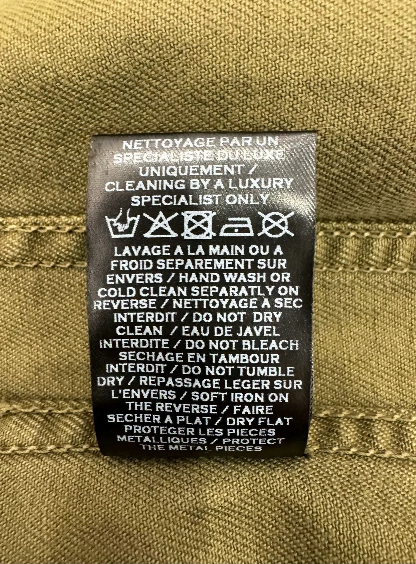 Balmain Balmain Distressed Military Green Jacket Size US XS / EU 42 / 0 - 8 Thumbnail