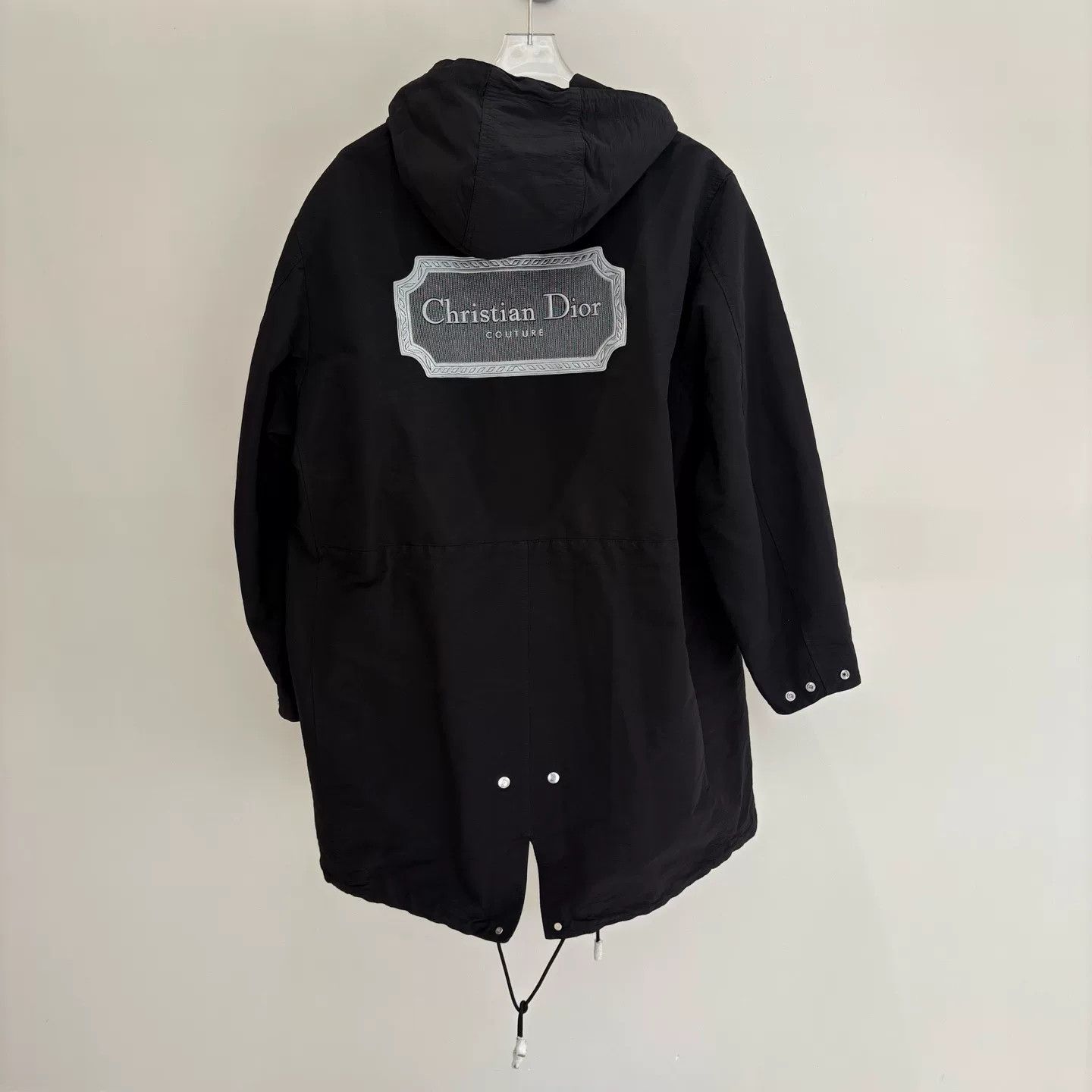 Dior Dior Back Logo Hooded Parka Coat Size US L / EU 52-54 / 3 - 2 Thumbnail