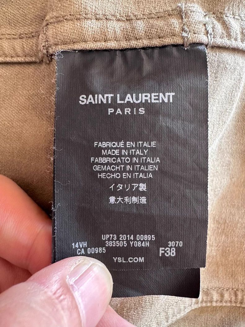 Saint Laurent Paris SLP Camouflage Mid-Length Coat Size US M / EU 48-50 / 2 - 8 Thumbnail