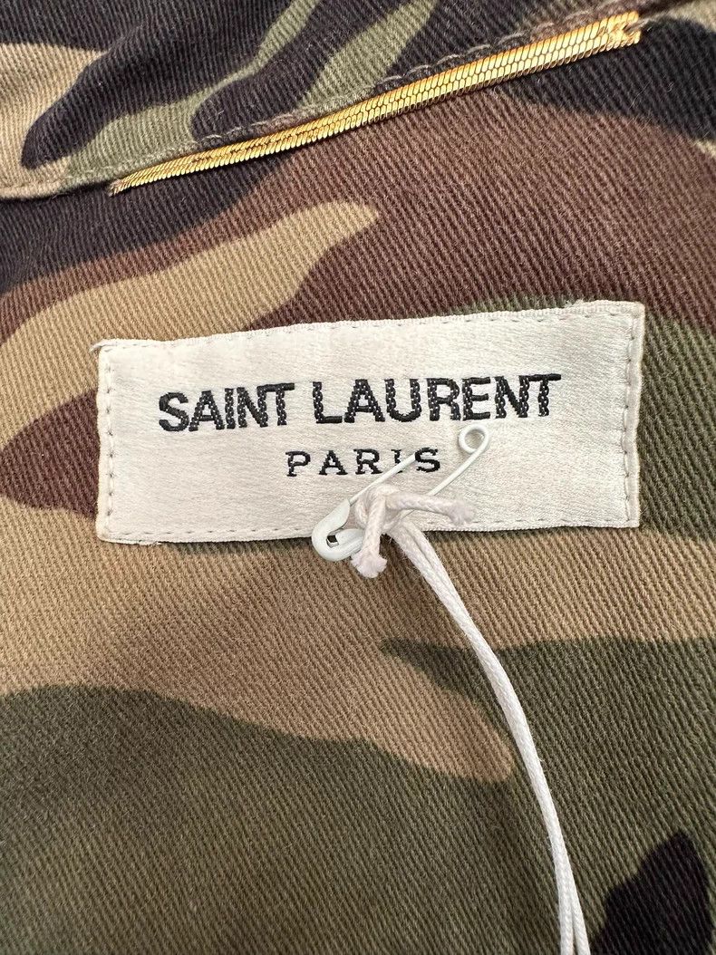 Saint Laurent Paris SLP Camouflage Long Jacket New Size US M / EU 48-50 / 2 - 7 Thumbnail