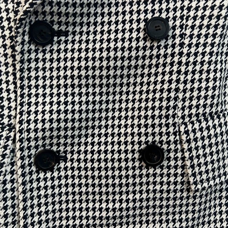 Balenciaga Balenciaga Houndstooth Hourglass Blazer Size US S / EU 44-46 / 1 - 3 Thumbnail