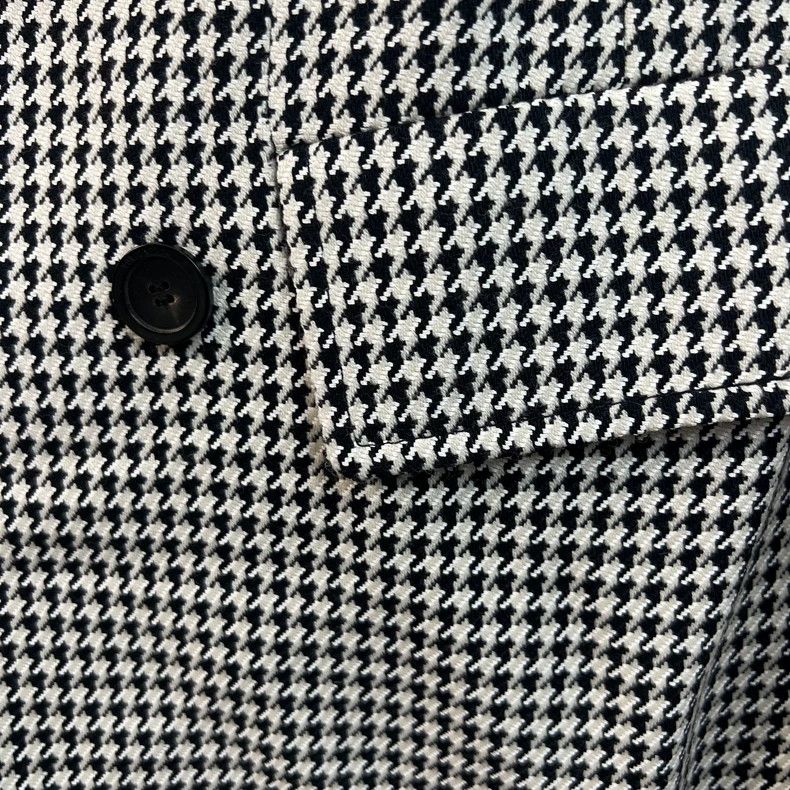 Balenciaga Balenciaga Houndstooth Hourglass Blazer Size US S / EU 44-46 / 1 - 5 Thumbnail