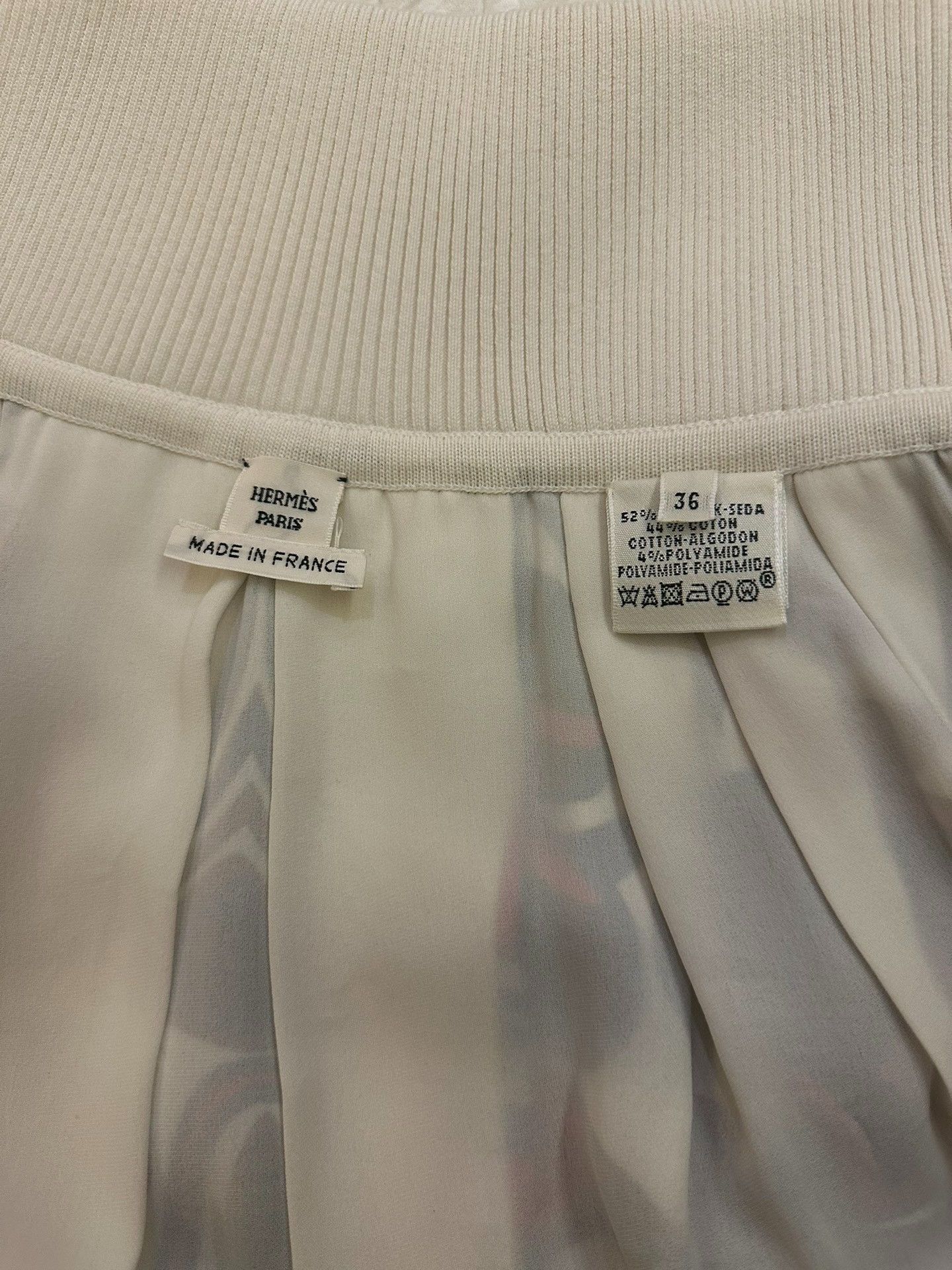Hermes Hermes Printed Midi Skirt Size US 34 / EU 50 - 2 Thumbnail