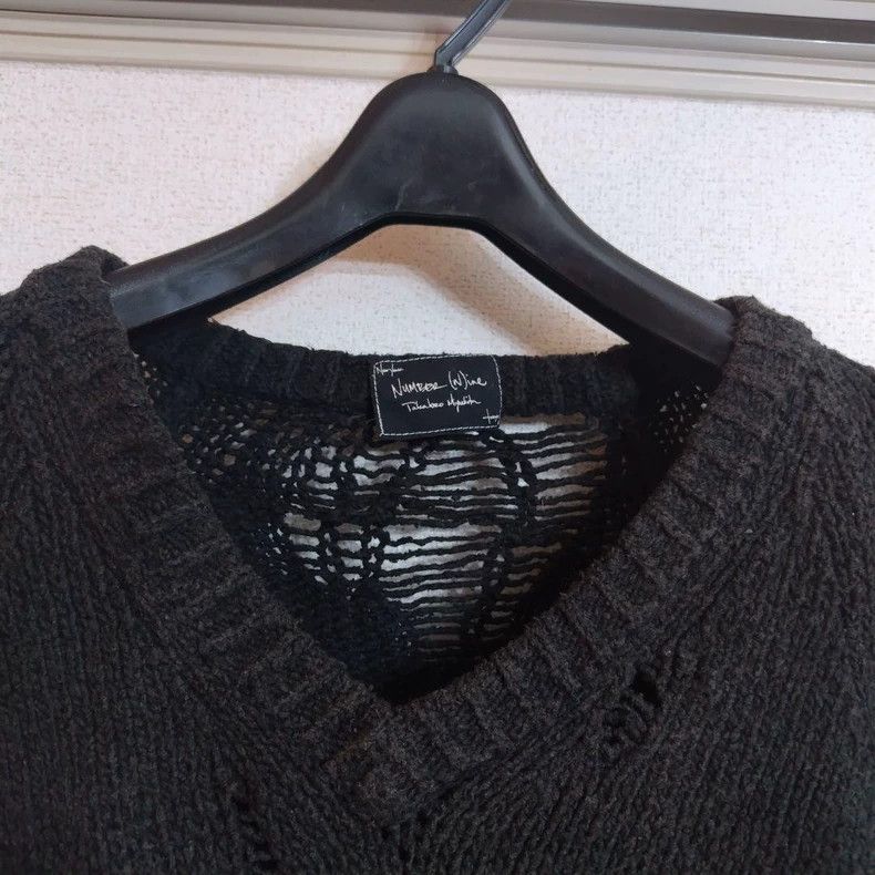 Number (N)ine number (n)ine 03aw Distressed Sweater Size US M / EU 48-50 / 2 - 4 Thumbnail