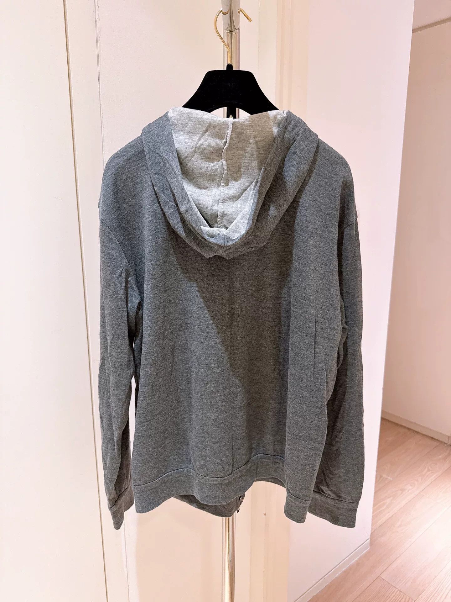 Brunello Cucinelli Brunello Cucinelli Beaded Pocket Hoodie Size US M / EU 48-50 / 2 - 2 Thumbnail