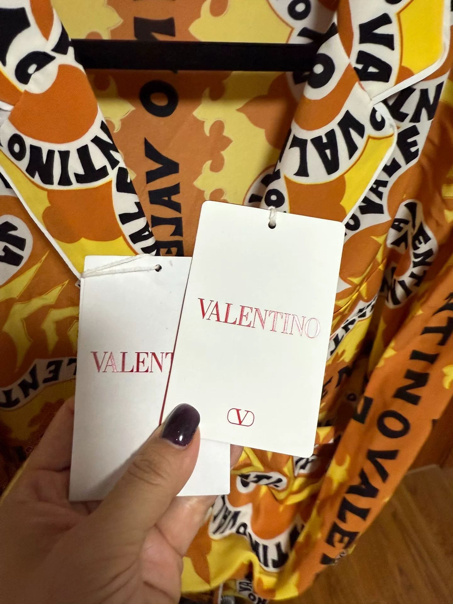 Valentino Valentino Silk Printed Shirt Size US M / EU 48-50 / 2 - 4 Thumbnail