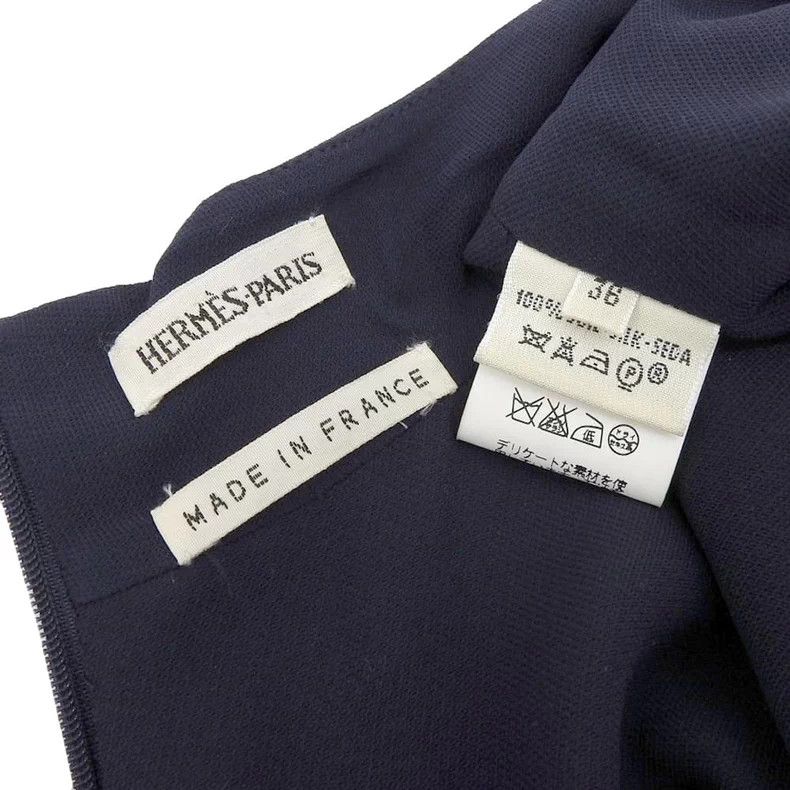 Maison Margiela HERMES Margiela Silk Turtleneck Dress Size US S / EU 44-46 / 1 - 6 Thumbnail