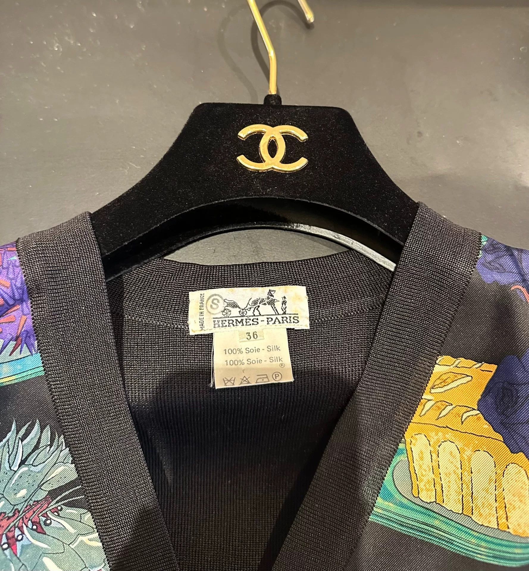 Hermes Hermes French-made Printed Vest Size US M / EU 48-50 / 2 - 5 Thumbnail