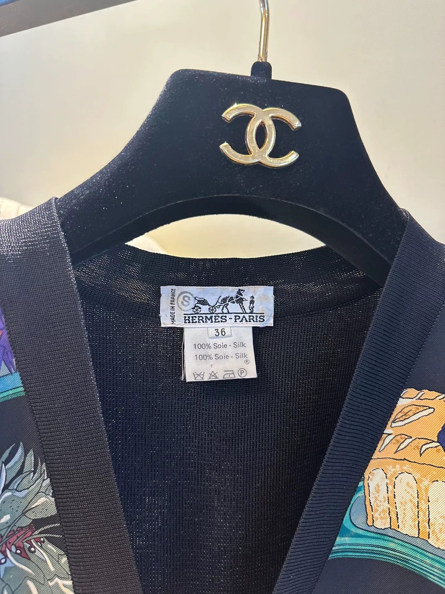 Hermes Hermes French-made Printed Vest Size US M / EU 48-50 / 2 - 2 Thumbnail