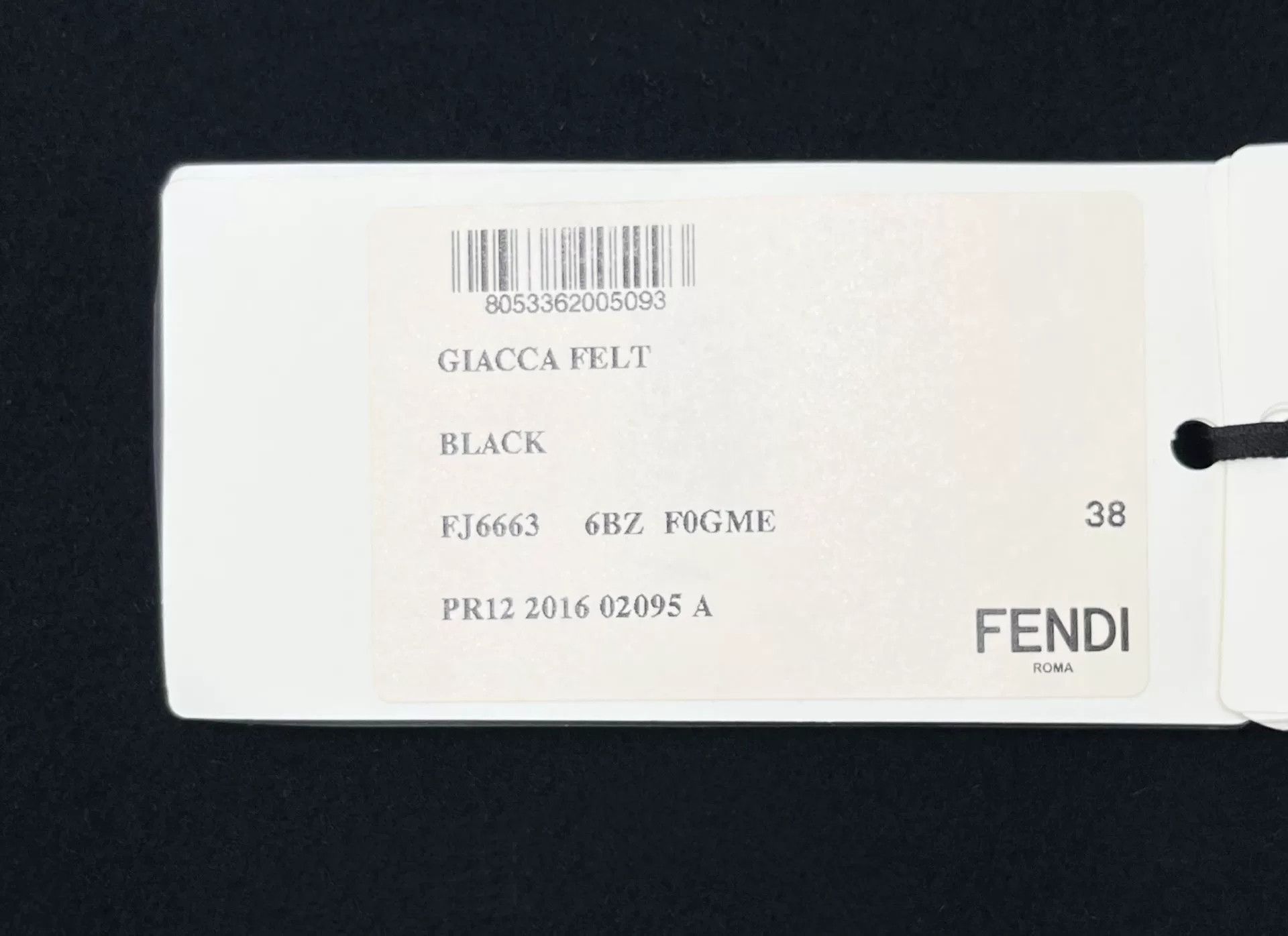 Fendi Fendi Black Monster Wool Blend Bomber Jacket Size US S / EU 44-46 / 1 - 8 Thumbnail