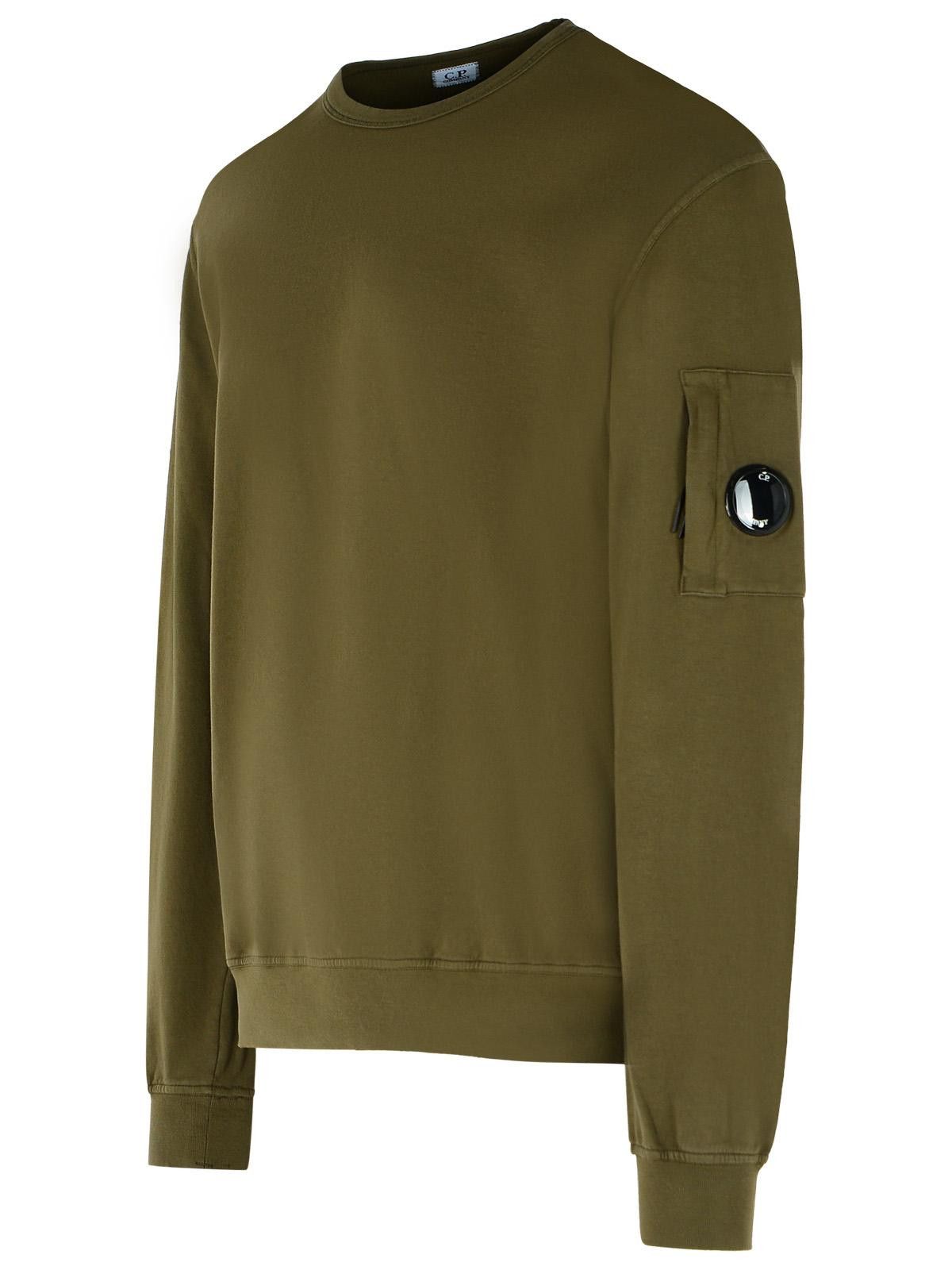 C.P. Company C.P. COMPANY Green Cotton Sweater Size US XL / EU 56 / 4 - 2 Thumbnail