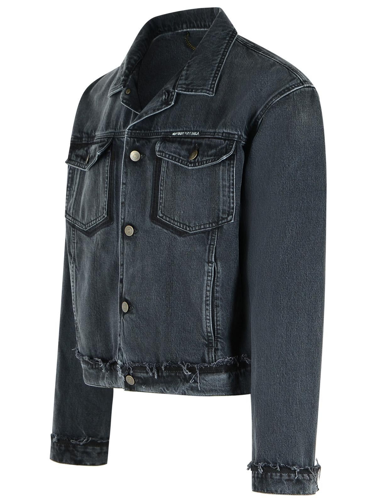 Maison Margiela MAISON MARGIELA Black Cotton Jacket Size US L / EU 52-54 / 3 - 2 Thumbnail
