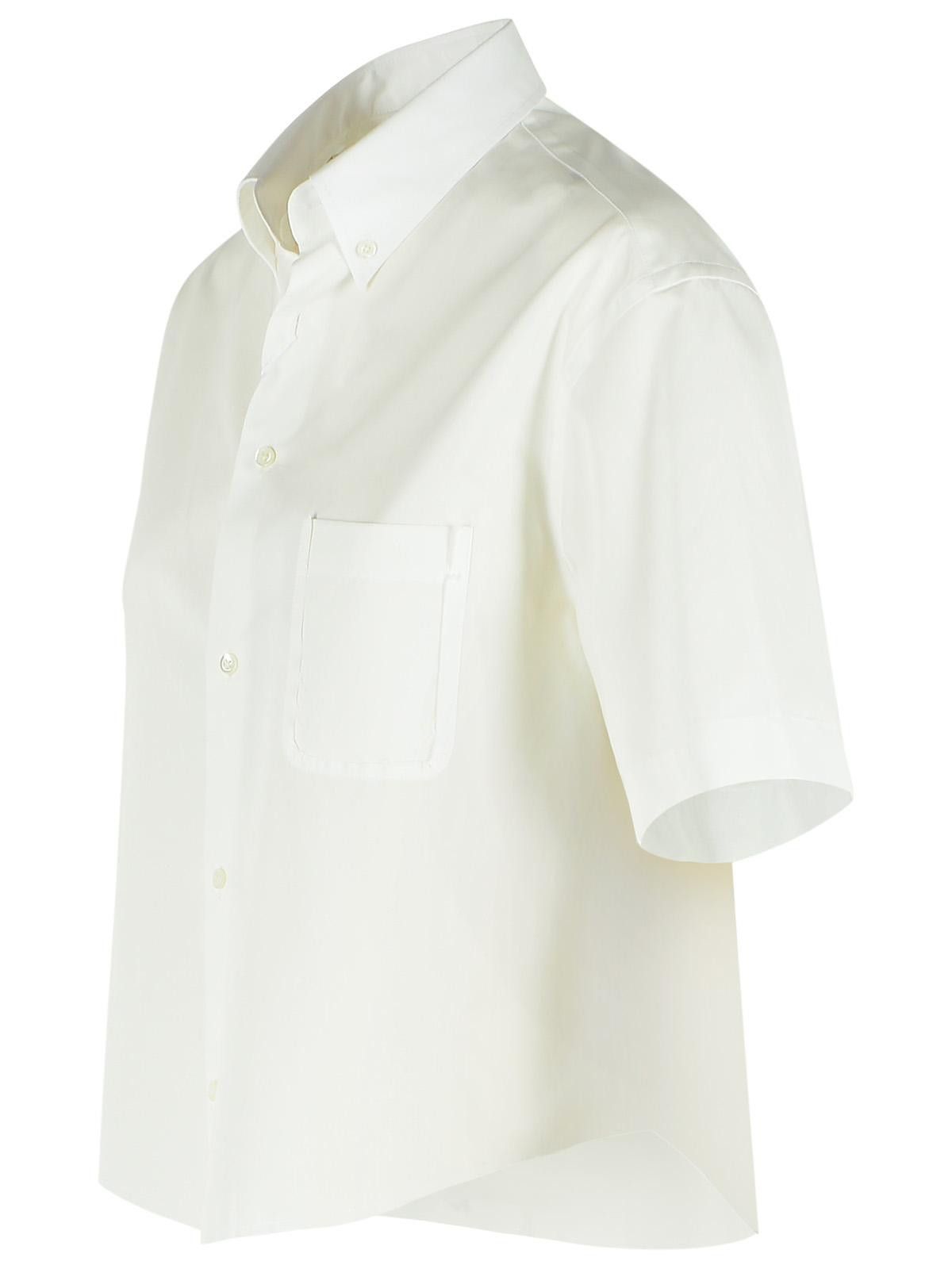 Maison Margiela MAISON MARGIELA White Cotton Shirt Size XS / US 0-2 / IT 36-38 - 2 Thumbnail