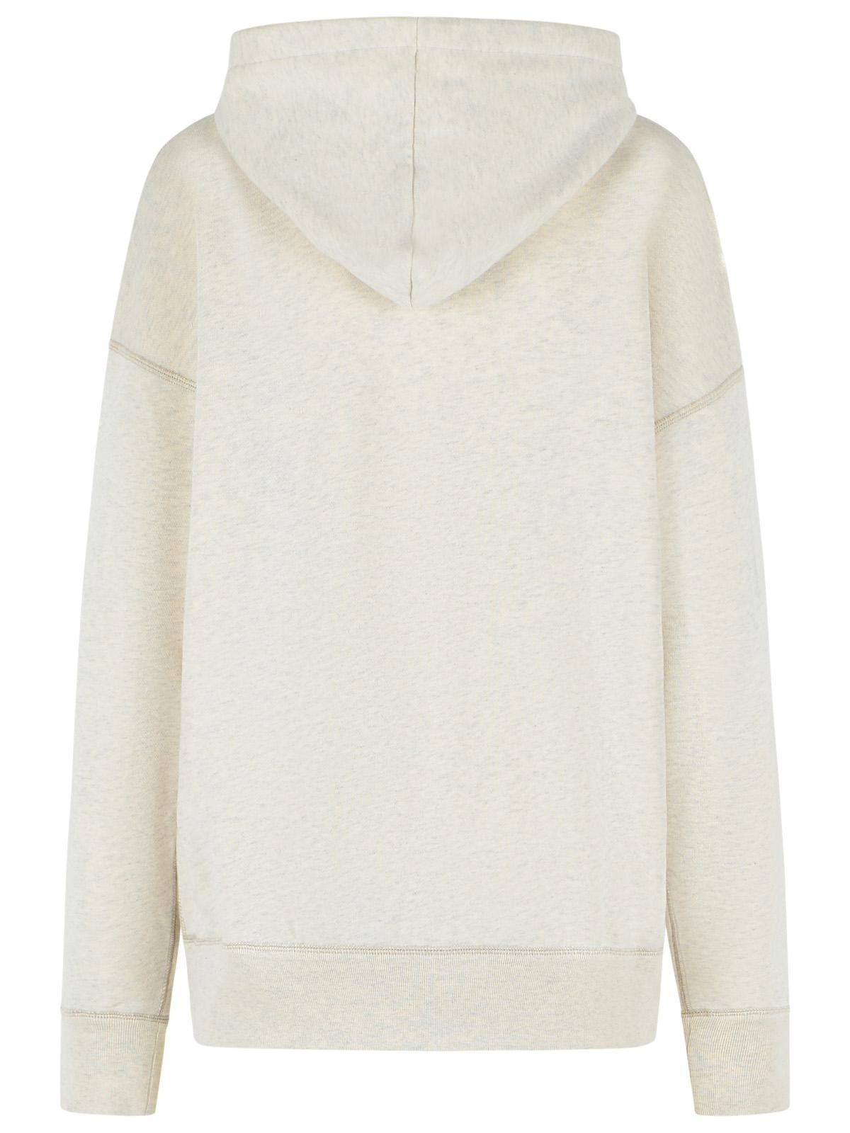Isabel Marant Etoile ISABEL MARANT ETOILE 'Mansel' Sweatshirt In Ecru Cotton Blend Size XS / US 0-2 / IT 36-38 - 3 Thumbnail