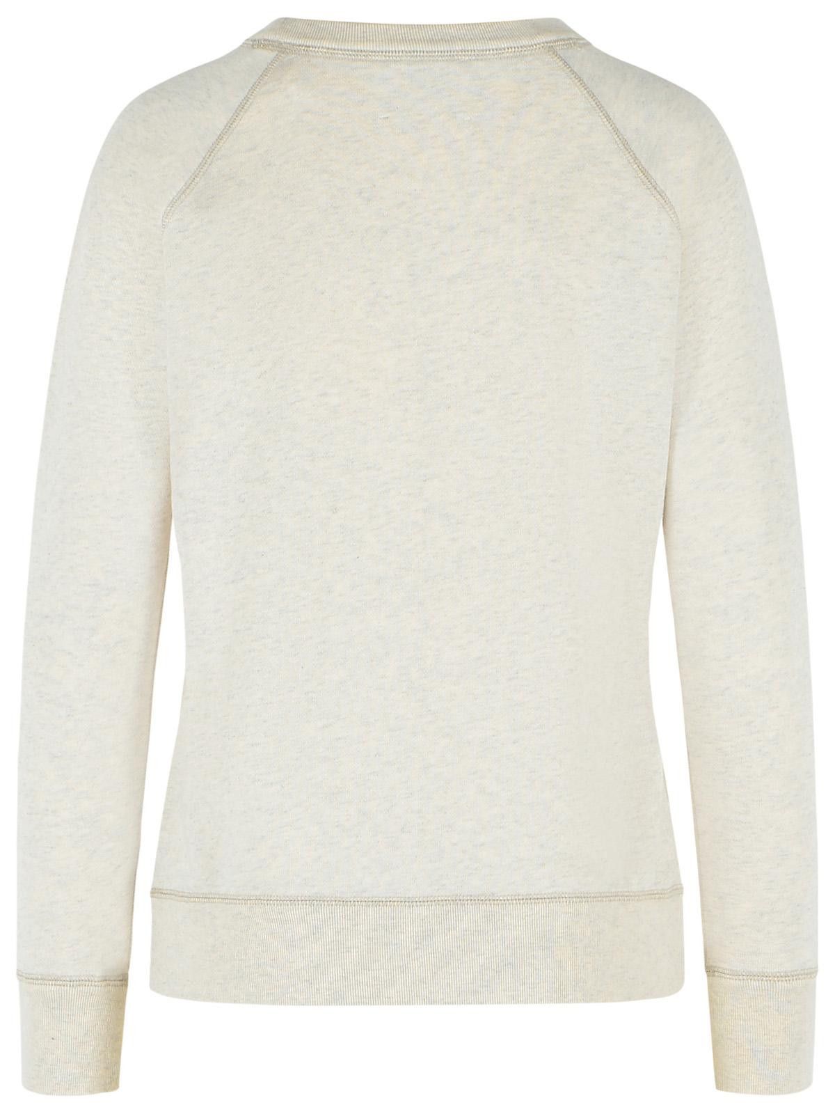 Isabel Marant Etoile ISABEL MARANT ETOILE 'Millyny' Sweatshirt In Ecru Cotton Misot Size S / US 4 / IT 40 - 3 Thumbnail