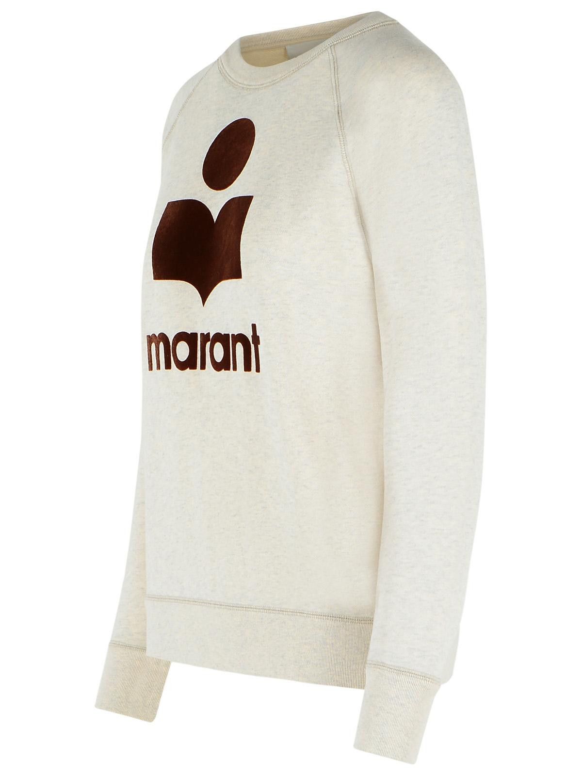 Isabel Marant Etoile ISABEL MARANT ETOILE 'Millyny' Sweatshirt In Ecru Cotton Misot Size S / US 4 / IT 40 - 2 Thumbnail
