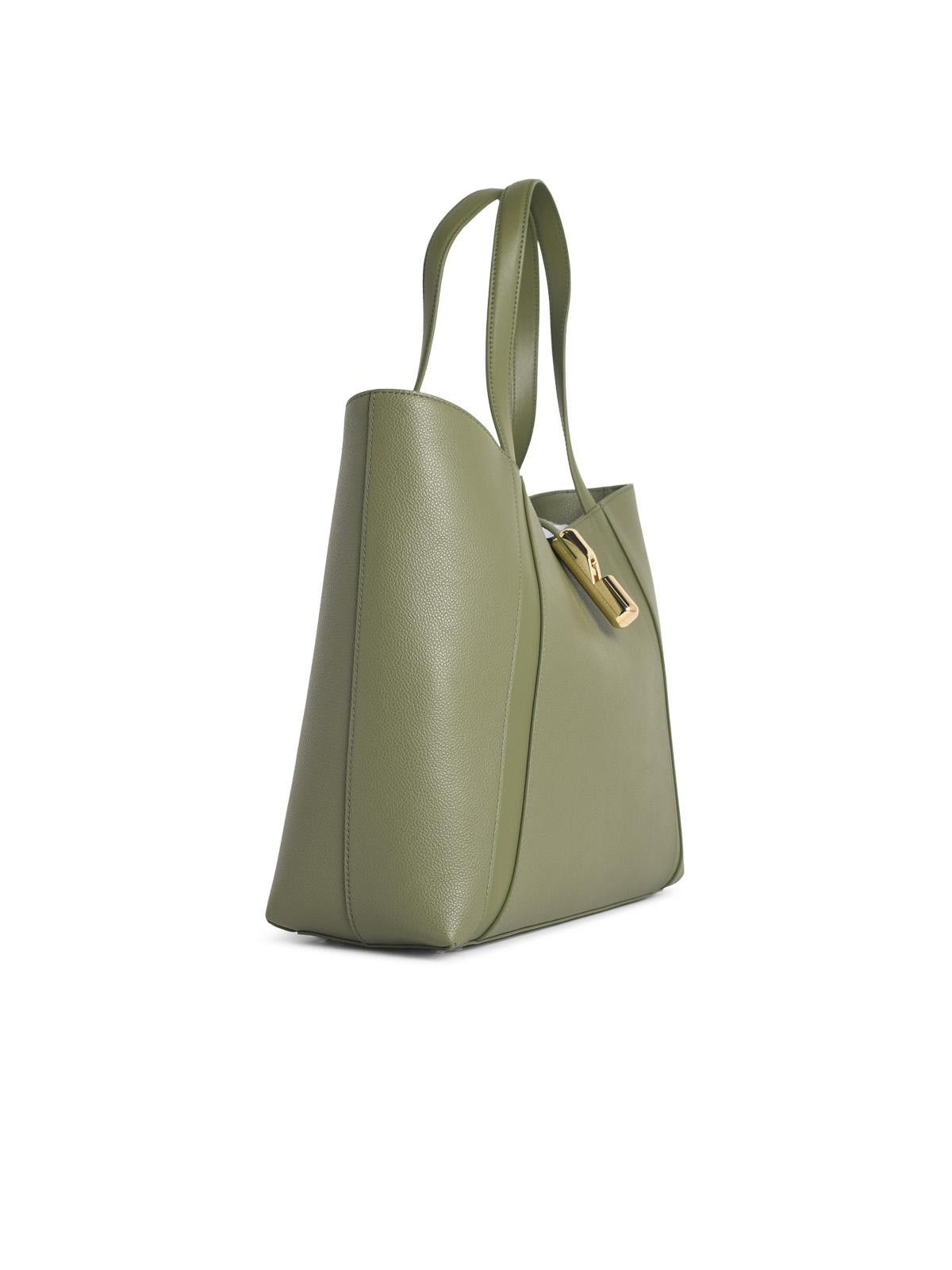 Furla FURLA 'Shopping Goccia' Green Leather Bag Size ONE SIZE - 2 Thumbnail