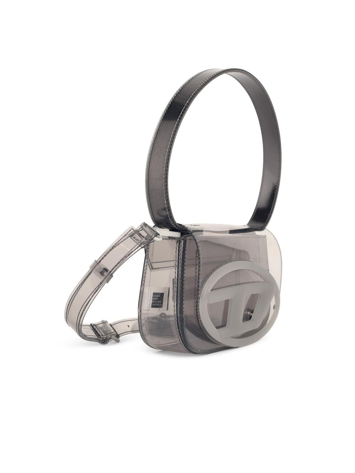 Diesel DIESEL Iconic '1Dr Shoulder Bag In Silver Transparent Tpu Size ONE SIZE - 2 Thumbnail