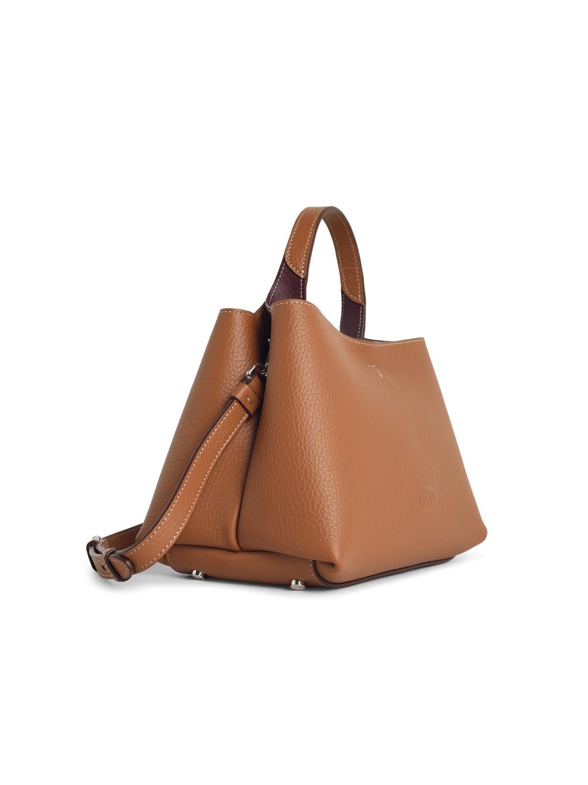 Tod's TOD'S Micro Bag In Natural Brown Leather Size ONE SIZE - 2 Thumbnail