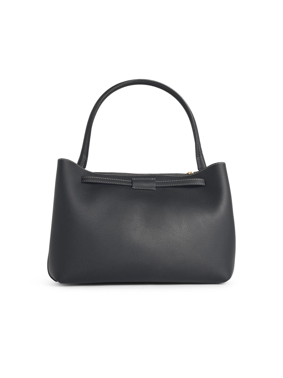 Tod's TOD'S 'Tim' Small Black Leather Handbag Size ONE SIZE - 3 Thumbnail