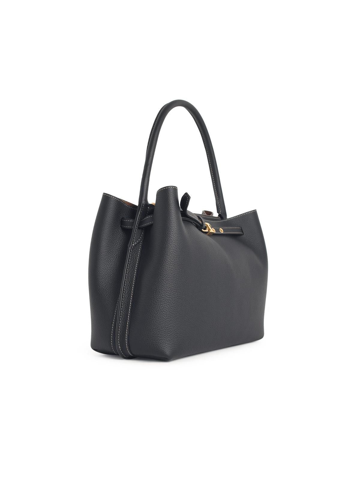 Tod's TOD'S 'Tim' Small Black Leather Handbag Size ONE SIZE - 2 Thumbnail