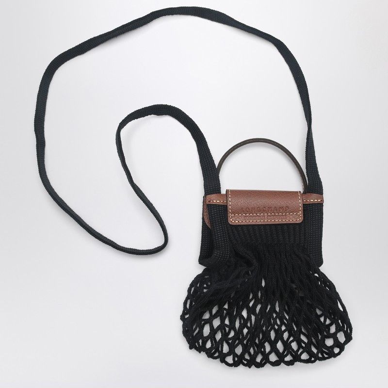 Longchamp Longchamp Black Le Pliage Filet Xs Bag Size ONE SIZE - 2 Thumbnail