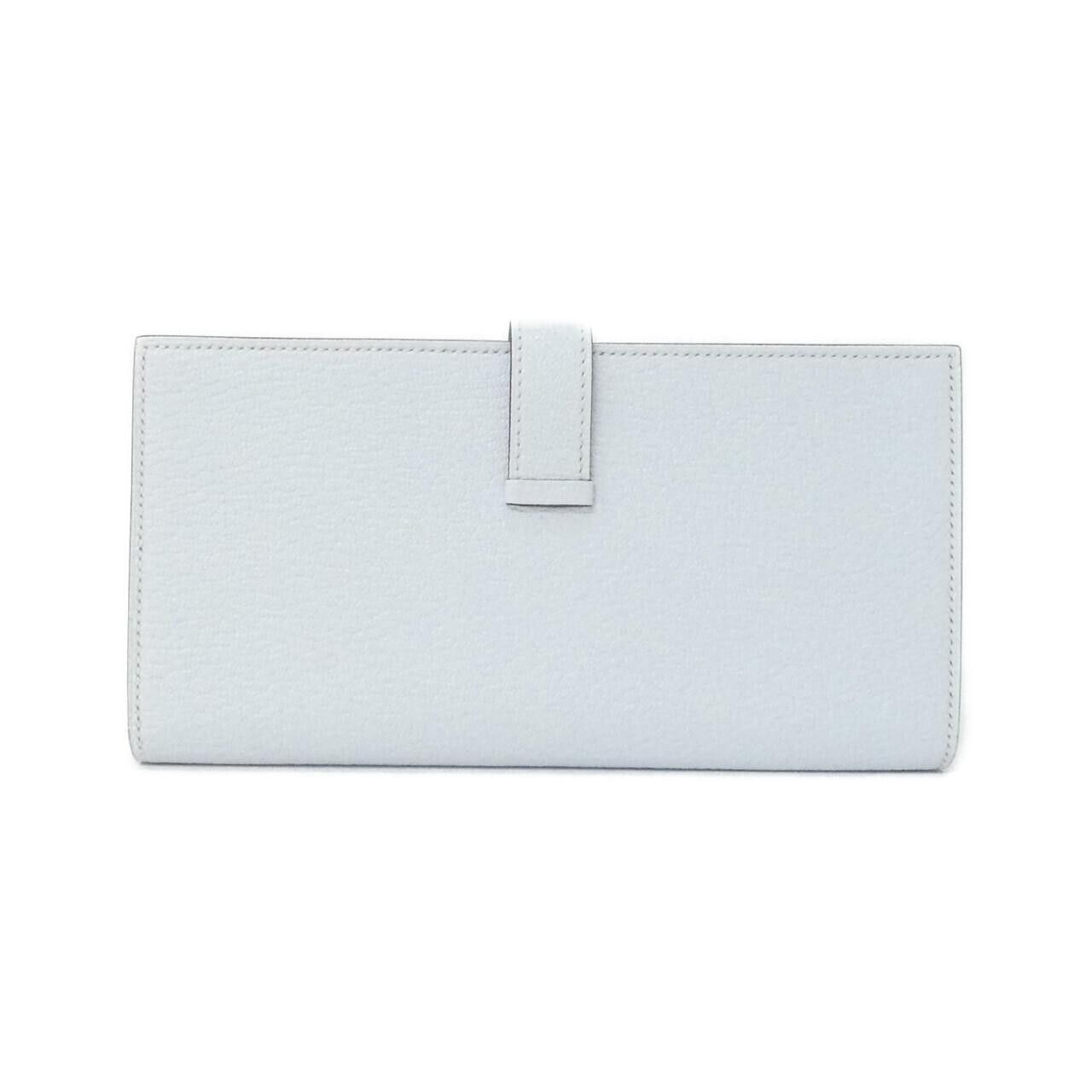 Hermes Hermes Hermès Béarn Soufflet Chevre Long Wallet Leather Long Wallet Stamp U DUTY FREE for USA Size ONE SIZE - 2 Thumbnail