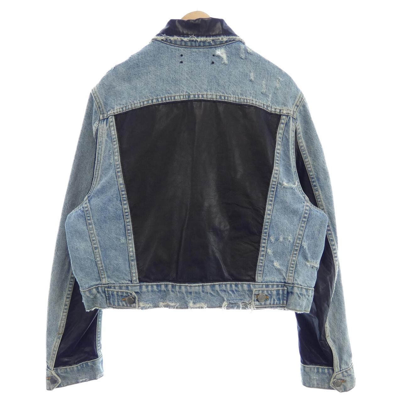 Other Other AMIRI Denim Jacket Denim Outerwear DUTY FREE for USA Size ONE SIZE - 2 Thumbnail