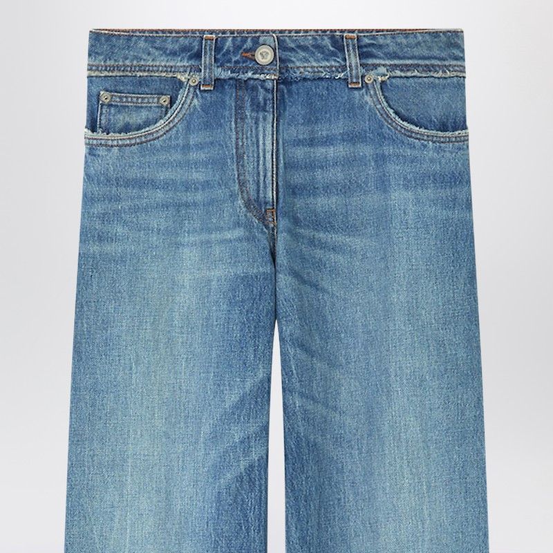 Versace Versace Medium Blue Boyfriend Jeans Size 25" / US 0 / IT 36 - 2 Thumbnail