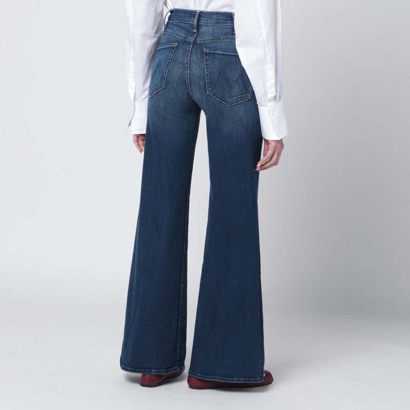 MOTHER Mother Blue Flared Troublemaker Jeans Size 25" / US 0 / IT 36 - 2 Thumbnail