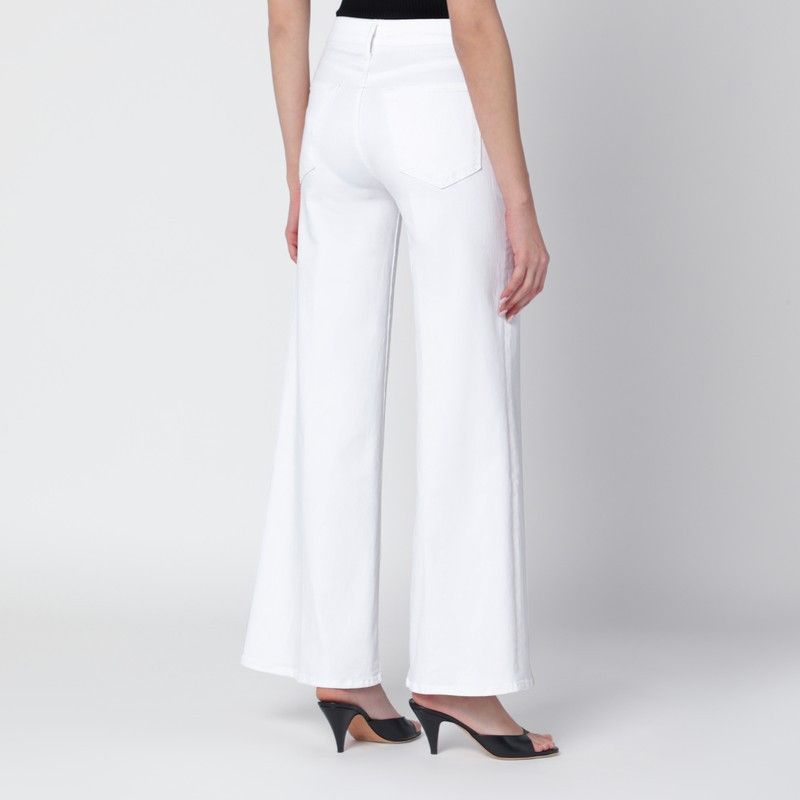 MOTHER Mother White Flared Fairest Of Them All Jeans Size 29" - 2 Thumbnail