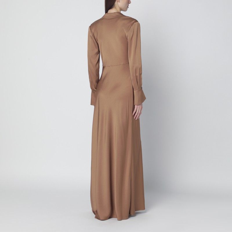 Simkhai Simkhai Adelle Satin Dress With Draping Size M / US 6-8 / IT 42-44 - 2 Thumbnail