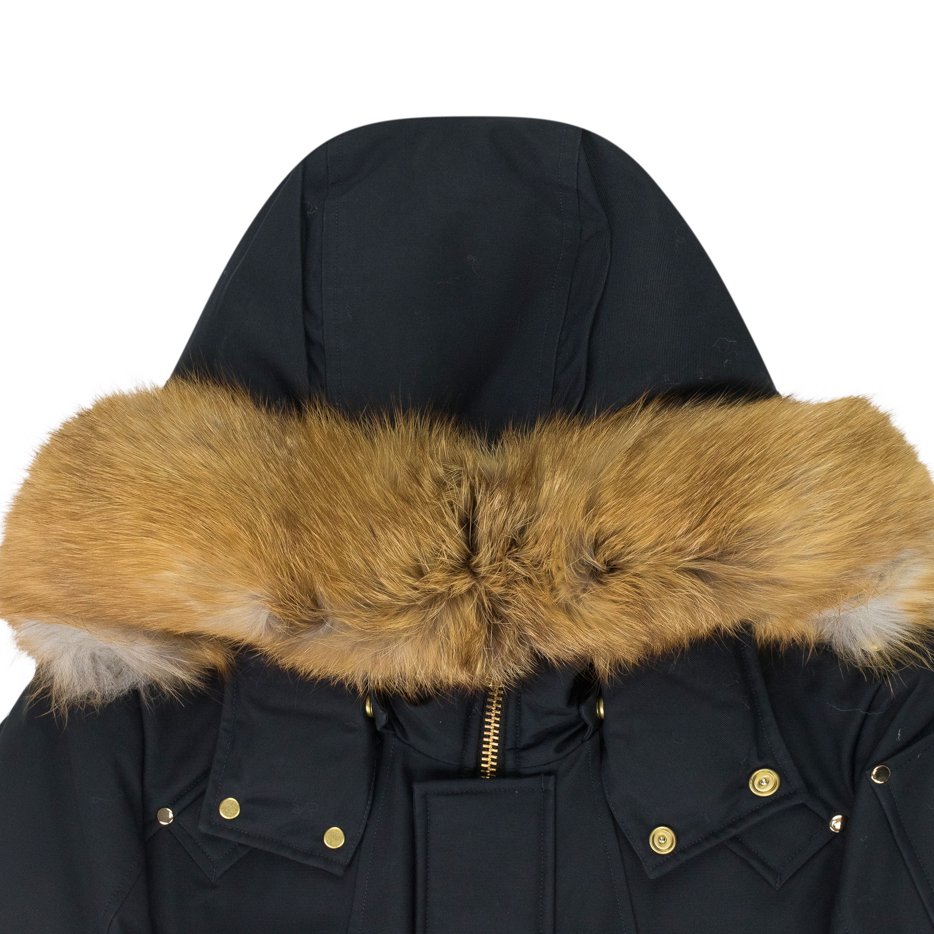 Moose Knuckles Navy / Gold Stag Lake Parka SIZE S