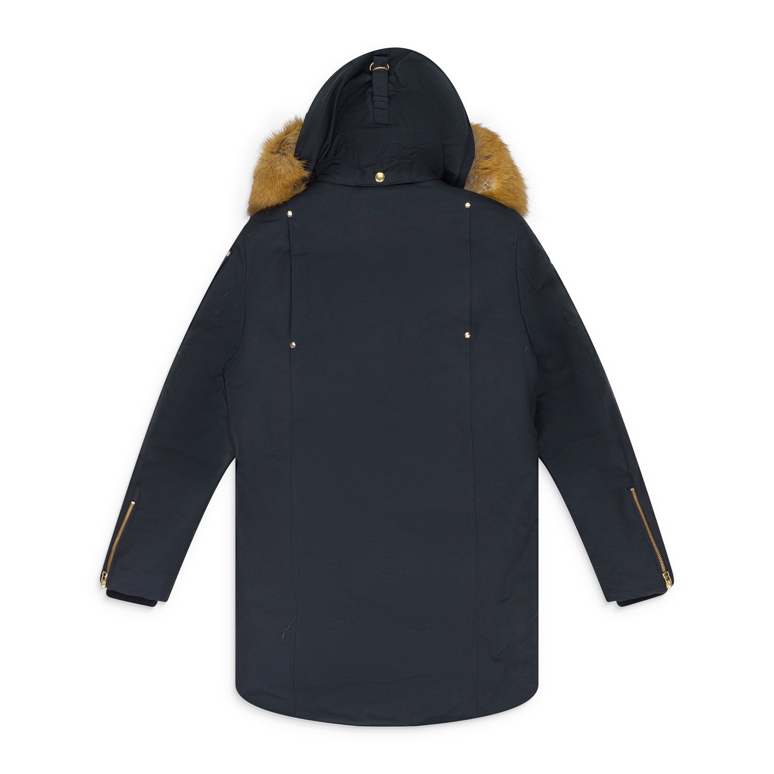 Moose Knuckles Navy / Gold Stag Lake Parka SIZE S