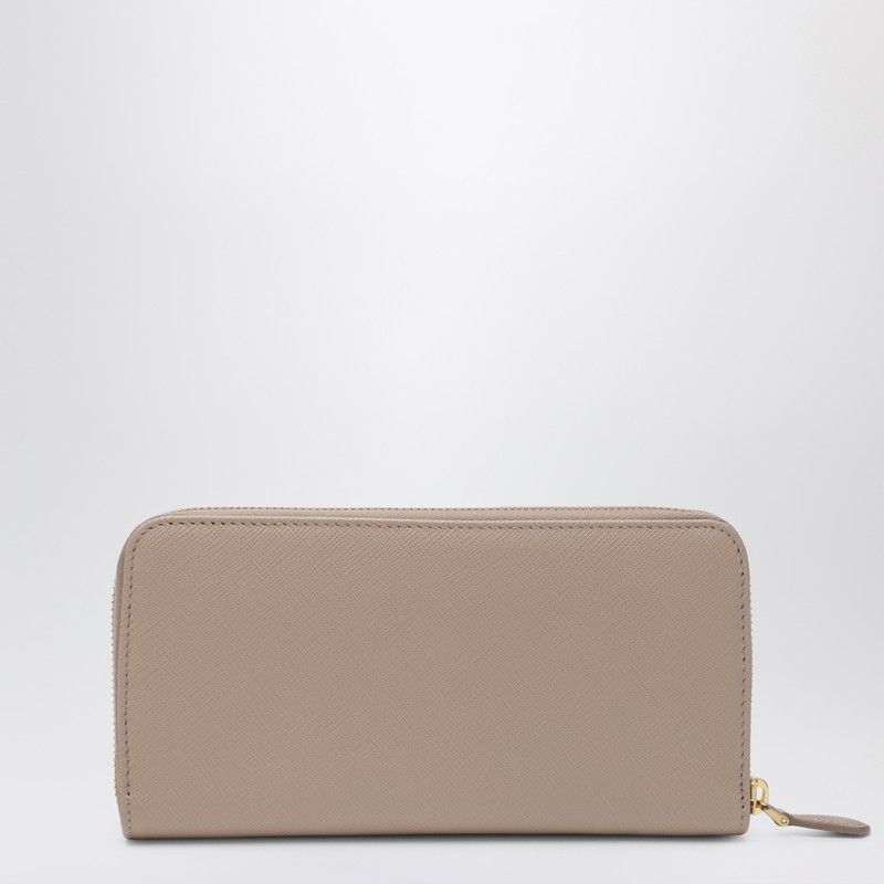 Prada Prada Powder And Gold Zip Around Wallet Size ONE SIZE - 2 Thumbnail