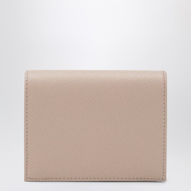 Prada Prada Small Powder-Pink Saffiano Wallet Size ONE SIZE - 2 Thumbnail