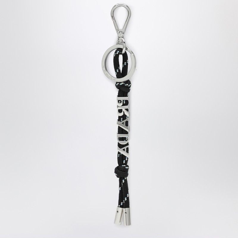 Prada Prada Prada Speedrock Key Holder In Black Ribbon Size ONE SIZE - 2 Thumbnail