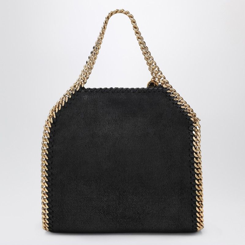 Stella McCartney Stella Mccartney Black/Gold Falabella Mini Tote Bag Size ONE SIZE - 2 Thumbnail