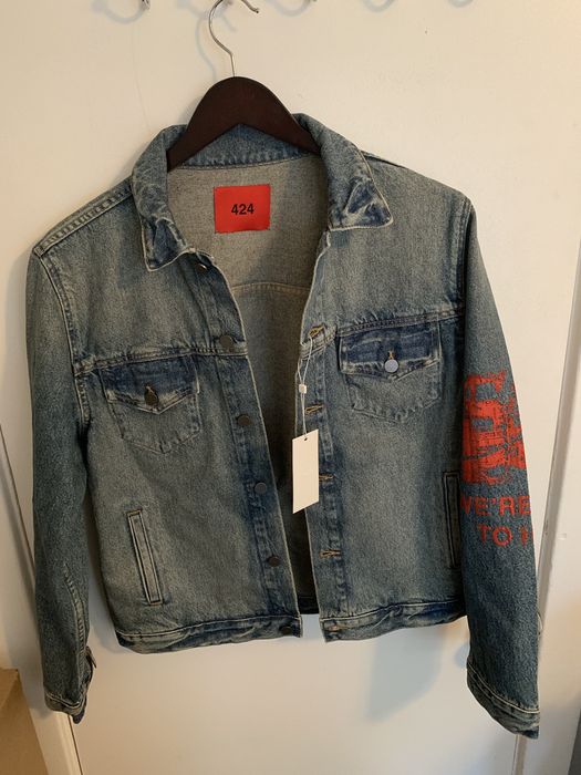 424 best sale jean jacket