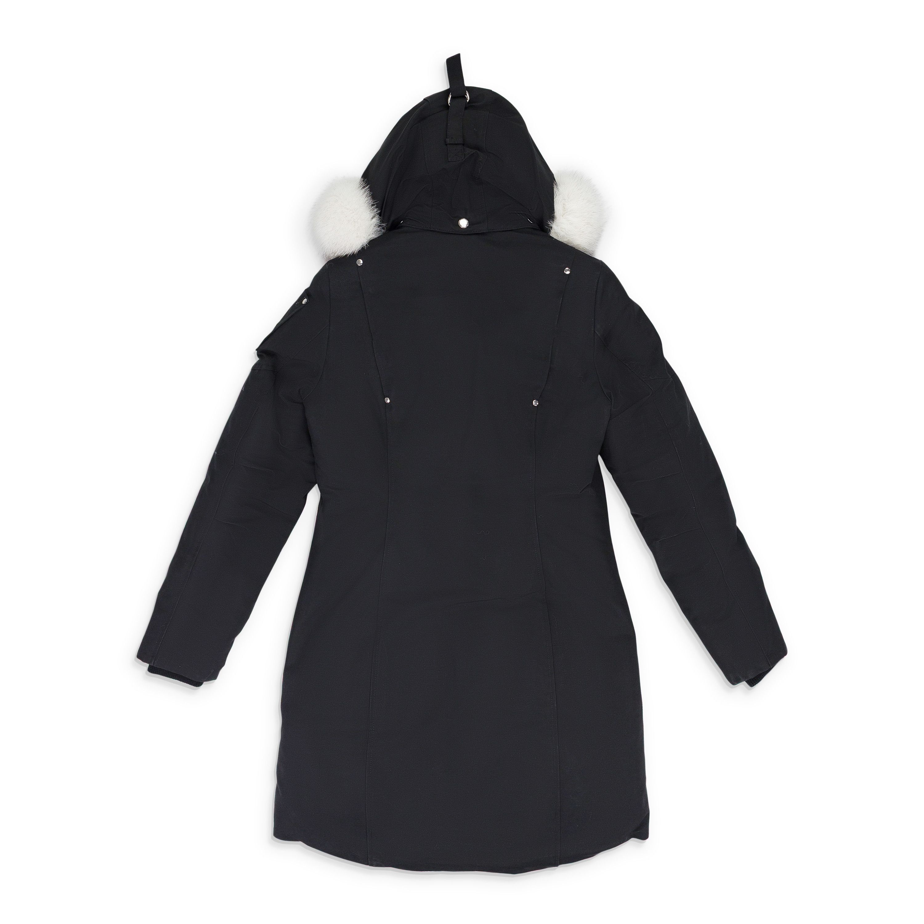 Moose Knuckles Black / Natural Stirling Parka SIZE XS