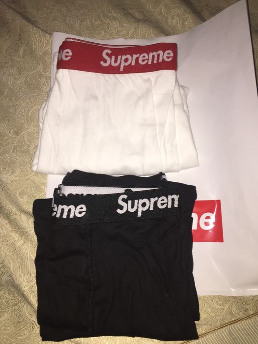 Supreme on sale boxers sizing