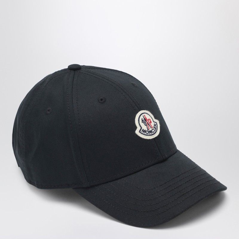 Moncler Moncler Black Baseball Cap With Logo Size ONE SIZE - 2 Thumbnail